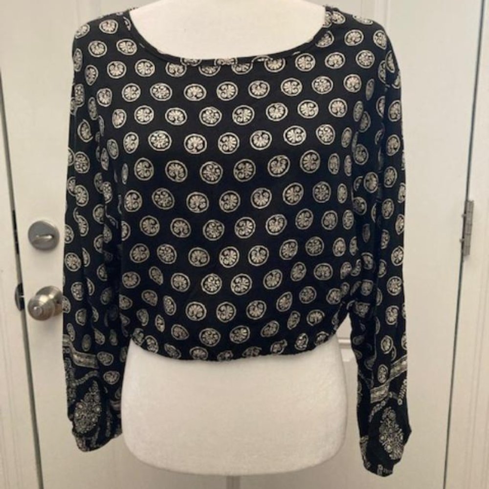 Nicole Miller New York NEW with tags, size M crop top